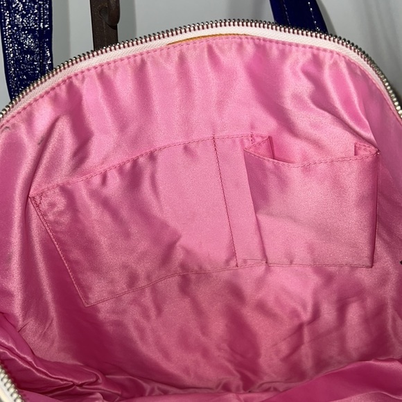 Coach poppy “ you wouldn’t believe what I have in this coach bag”purple tote EUC - Picture 4 of 7